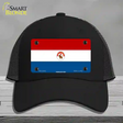 Paraguay-REV Flag Novelty License Plate Hat Mesh / Black