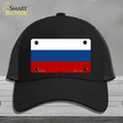 Russia Flag Novelty License Plate Hat Mesh / Black