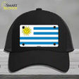 Uruguay Flag Novelty License Plate Hat Mesh / Black