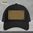 Brown Polka Dot Novelty License Plate Hat Mesh / Black