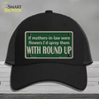 If Mother In Laws Were Weeds Novelty License Plate Hat Mesh / Black