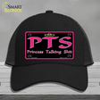 P.T.S. Novelty License Plate Hat Mesh / Black