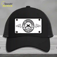 2nd Amendment Novelty License Plate Hat Mesh / Black