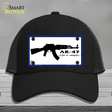 Life Is Simple Novelty License Plate Hat Mesh / Black