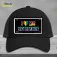 I Love My Mommies Novelty License Plate Hat Mesh / Black