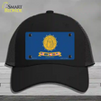 Georgia State Seal Novelty License Plate Hat Mesh / Black