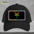 Fairy Novelty License Plate Hat Mesh / Black