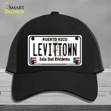 Levittown Puerto Rico Novelty License Plate Hat Mesh / Black