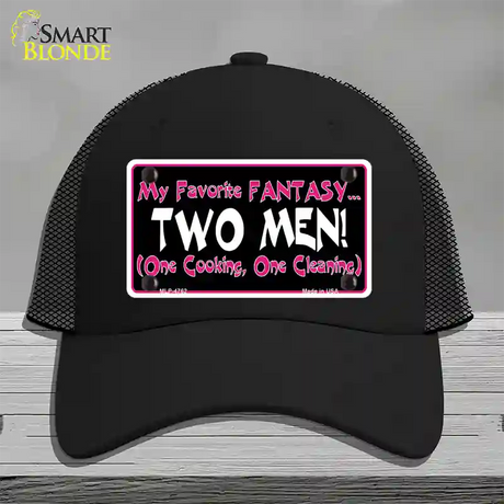 My Favorite Fantasy Novelty License Plate Hat Mesh / Black