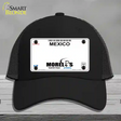 Morelos Mexico Novelty License Plate Hat Mesh / Black