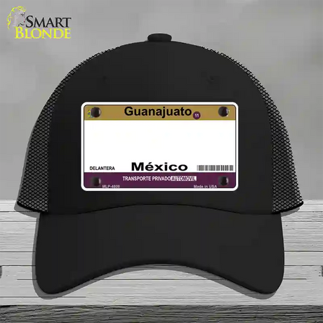 Guanajuato Mexico Blank Novelty License Plate Hat Mesh / Black