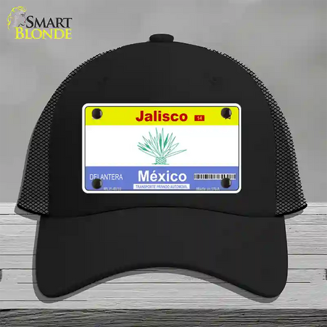 Jalisco Mexico Blank Novelty License Plate Hat Mesh / Black