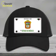 Estado De Mexico Novelty License Plate Hat Mesh / Black