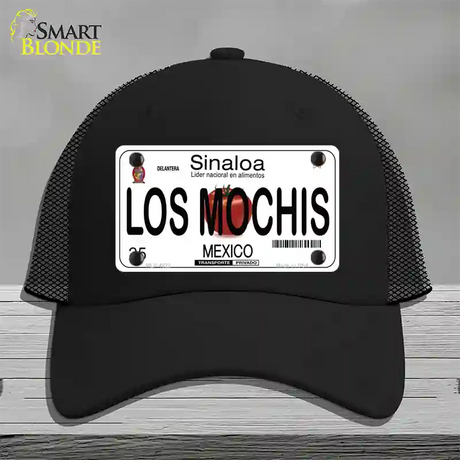 Los Mochis Mexico Novelty License Plate Hat Mesh / Black