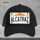 Alcatraz California Novelty License Plate Hat Mesh / Black