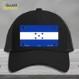 Honduras Flag Novelty License Plate Hat Mesh / Black