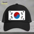 South Korea Flag Novelty License Plate Hat Mesh / Black