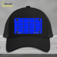 Web Blue Novelty License Plate Hat Mesh / Black