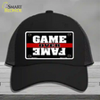 Game Over Fame Novelty License Plate Hat Mesh / Black