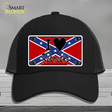 I Love Rednecks Novelty License Plate Hat Mesh / Black