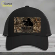 Warning Shotgun Owner Novelty License Plate Hat Mesh / Black