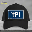 PI South Carolina Novelty License Plate Hat Mesh / Black