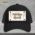 Pawleys Island Foots Novelty License Plate Hat Mesh / Black