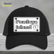 Pawleys Island Flip Flops Novelty License Plate Hat Mesh / Black