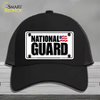 National Guard Novelty License Plate Hat Mesh / Black