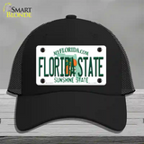 Florida State Univ Novelty License Plate Hat Mesh / Black