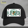 N Joy Florida Novelty License Plate Hat Mesh / Black