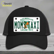 Moms Taxi Florida Novelty License Plate Hat Mesh / Black