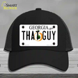 That Guy Georgia Novelty License Plate Hat Mesh / Black