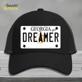 Dreamer Georgia Novelty License Plate Hat Mesh / Black