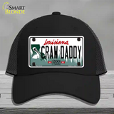 Craw Daddy Louisiana Novelty License Plate Hat Mesh / Black