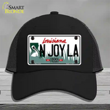 N Joy La Louisiana Novelty License Plate Hat Mesh / Black