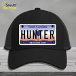 Hunter South Carolina Novelty License Plate Hat Mesh / Black