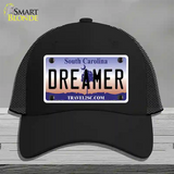 Dreamer South Carolina Novelty License Plate Hat Mesh / Black