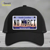 No Murci South Carolina Novelty License Plate Hat Mesh / Black