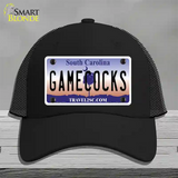 Gamecocks South Carolina Novelty License Plate Hat Mesh / Black