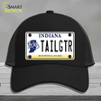 Tailgtr Indiana Bicentennial Novelty License Plate Hat Mesh / Black