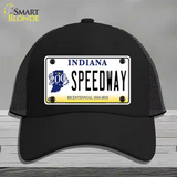 Speedway Indiana Novelty License Plate Hat Mesh / Black