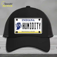 Humidity Indiana Novelty License Plate Hat Mesh / Black