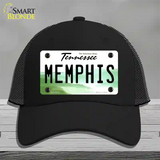 Memphis Tennessee Novelty License Plate Hat Mesh / Black