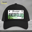 Knoxville Tennessee Novelty License Plate Hat Mesh / Black