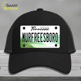 Murfreesboro Tennessee Novelty License Plate Hat Mesh / Black