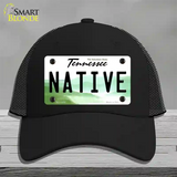 Native Tennessee Novelty License Plate Hat Mesh / Black