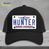 Hunter North Carolina Novelty License Plate Hat Mesh / Black