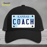 Coach Kansas Novelty License Plate Hat Mesh / Black