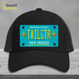 Tailgtr New Mexico Novelty License Plate Hat Mesh / Black